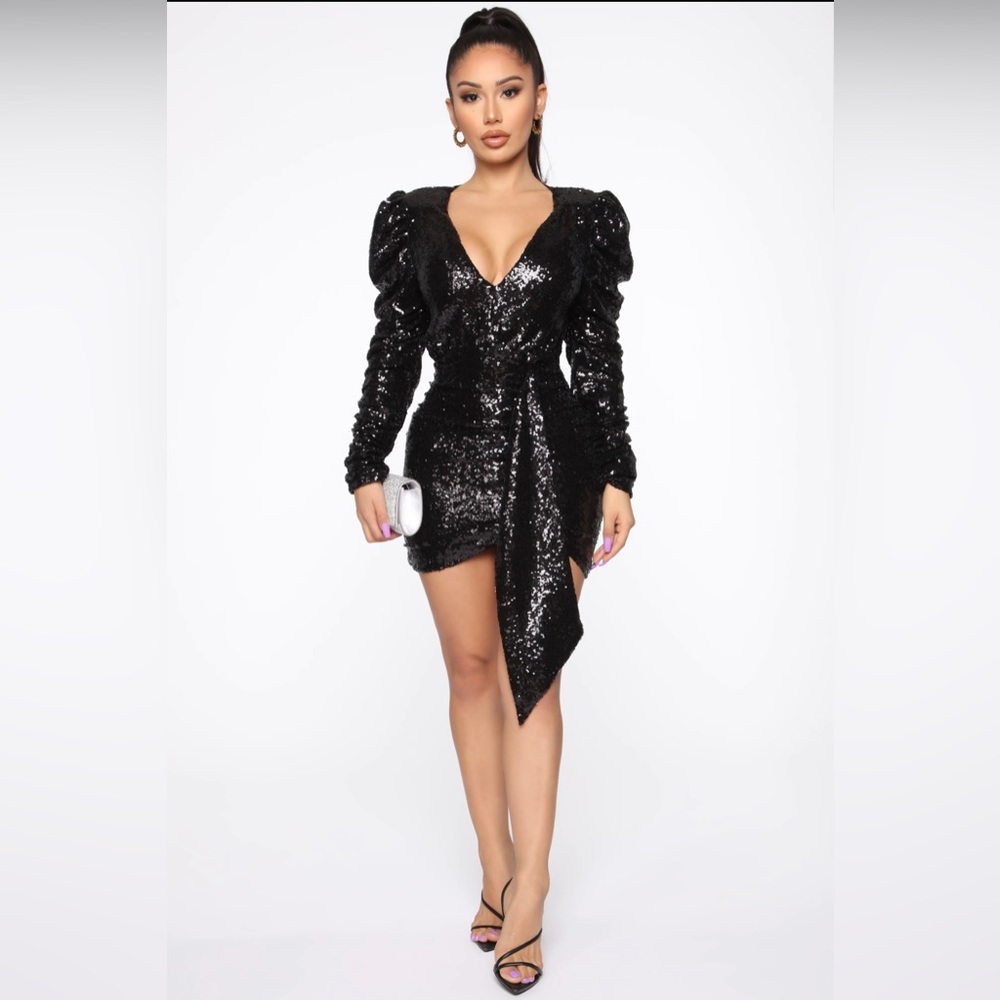 Fashion Nova Sequin Dress